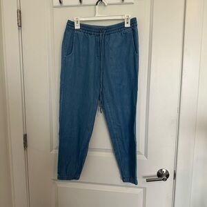 Casual Denim Jogger Pants